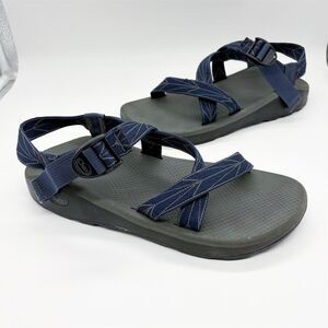 Chaco Men's‎ Z/Cloud Sandals Size 13 Aero Blue Adjustable Straps Outdoor Hiking